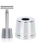 Premium Razor Holder & Wide Opening Alloy Universal Shaving Brush | Perfect Gift for Men - International Shipping - Buy Online on GoSupps.com