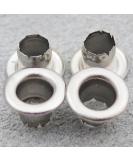 Bluemoona 1000 Pcs - 3/16 4mm Nickel Grommet Eyelets for Canvas, Clothes & Leather - Buy Online on GoSupps.com