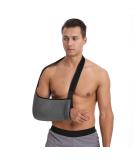 Breathable Arm Sling for Rotator Cuff Support - Adjustable Shoulder Strap Immobilizer for Men & Women - Ideal for Fractures Injuries and Surgical Recovery - Buy Online on GoSupps.com