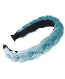 Amorar Velvet Braid Headband for Women - Stylish Blue Hair Accessories - One Size Fits All - Buy Online on GoSupps.com