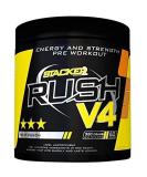 Stacker2 Rush V4 Pre-Workout Booster - Cola Flavor (180g) - Boost Energy & Performance for Bodybuilding (30 Servings) - Buy Online on GoSupps.com