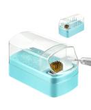 Andibro 2 In 1 Nail Drill Bits Holder 30 Holes Dustproof Nail Bits Organizer Nail Drill Bits Cleaning Brush Case Dustproof Nail Art Drill Bits Stand Display Storage Box Cleaner Manicure Tool (Blue) - Buy Online on GoSupps.com