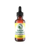 Banana Flavour Drop 1 Litre - Highly Concentrated Vegan Food Flavouring (Non GMO & Gluten Free) - Buy Online on GoSupps.com