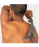 BackRover Back Shaver for Men | Razor Extension Handle for 3-5 Blade Cartridges | Fits Gillette Fusion ProGlide & Schick Hydro | Perfect Back Shaving Tool - Buy Online on GoSupps.com