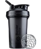 BlenderBottle Classic Loop Black 20 oz - Ultimate Shaker for Smoothies & Protein - Buy Online on GoSupps.com