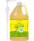 EWG Verified Unscented Castile Soap - Gentle Baby Wash for Sensitive Skin - Non GMO & Vegan Formula - 128 Fl Oz - Buy Online on GoSupps.com