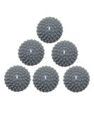 Reusable Dryer Balls - Anti-Static Fabric Softener Laundry Ball Set (6 Pack Gray) - Eco-Friendly Clothes Dryer Solution for All Laundry Needs - Buy Online on GoSupps.com