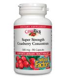 Natural Factors CranRich Super Strength Cranberry Concentrate 500mg - 90 Capsules for Urinary Health - Buy Online on GoSupps.com
