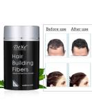 Dexe Hair Building Fibers - Keratin Hair Fiber for Thinning Hair and Bald Spots - Hair Fibers for Women and Men (Black) - Buy Online on GoSupps.com