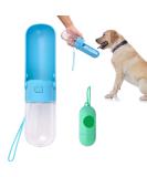 Buy KQPIINW Portable Dog Water Bottle - 300ml Foldable Pet Water Bottle for Camping Walking & Hiking - Ideal for On-the-Go Hydration (Blue) - Buy Online on GoSupps.com