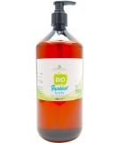 ORGANIC Jojoba Oil - 1 liter - cold pressed NATIVE pharmaceutical quality including dosing pump 1 liter Jojoba Oil - Buy Online on GoSupps.com