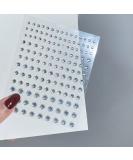 Clear Rhinestone Stickers: Self-Adhesive Face Gems for Makeup, Raves & Crafts - 2Pcs - Buy Online on GoSupps.com
