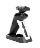 Linkidea Electric Razor Holder for Men - Folding Shaver Storage Stand & Shower Organizer Compatible with Philips 2400 Braun Series 3 5 6 - Stylish Black Design - Buy Online on GoSupps.com