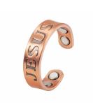 EnerMagiX Magnetic Copper Rings - Ultra Strength Magnets, 99.95% Solid Pure Copper, Adjustable - Women & Men (0203) - Buy Online on GoSupps.com