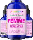 Wonder Femme Plant-Based Menopause Relief Tincture | 100% Natural Hormone Balance Supplement for Hot Flashes & Women s Health | 17 Herbal Ingredients - Buy Online on GoSupps.com