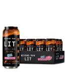 Beyond Raw Lit On-The-Go | Jolly Rancher Watermelon Preworkout Drink | 12 Cans | Caffeine L-Citruline Beta-Alanine Nitrix Oxide Supplement - Buy Online on GoSupps.com