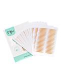 100Pcs Single-Sided Pearl Grid Eyelid Tape - Natural & Invisible Olive Shape for Effortless Makeup | Breathable & Long-Lasting - Shop Now - Buy Online on GoSupps.com