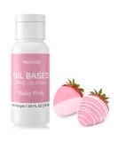 Nomeca 2-Light Pink Oil Food Coloring 30ml - Edible Color for Chocolate, Baking & Decorating - Buy Online on GoSupps.com