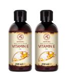Vitamin E Oil Set 2x250ml - Natural Moisturizer for Face Body & Hair | Rich in Vitamin E for Ultimate Skin & Hair Care - Buy Online on GoSupps.com