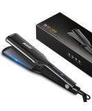 Bcway Professional Hair Straightener | Extra-Large Titanium Flat Iron with 5 Temps | Fast Heating for All Hair Types - Buy Online on GoSupps.com