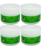 Buy Creme Aloe de la Isla 300ml (Pack of 4) - Premium Hydrating Aloe Vera Cream for Skincare | International Shipping Available - Buy Online on GoSupps.com