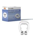 Mobi Lock Magnetic Nasal Clip - Pack of 6 | Silicone Nose Clip for Snoring Relief | Reusable Device for Peaceful Sleep - Buy Online on GoSupps.com