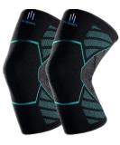 Compression Knee Brace for Men & Women - Pain Relief Sleeve for Meniscus Tear ACL Arthritis Sports - X-Large Blue - Buy Online on GoSupps.com