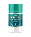 Crystal Body Deodorant - Magnesium Enriched Cucumber + Mint 2.5 oz | Natural & Long-Lasting - Buy Online on GoSupps.com