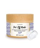 Puremetics peel-off mask "Hyaluron" (65g 7 applications) for dry tired & mature skin |Anti -aging hydroboost zero waste |100% natural vegan & plastic -free |Natural cosmetics without plastic - Buy Online on GoSupps.com