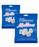 Princess Mallows Marshmallows Pink and White 2 x 190g - Buy Online on GoSupps.com