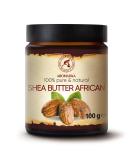 100% Pure Cold-Pressed Shea Butter 100g - Nourishing Karit Body Butter from Ghana for Face Body & Hair - Sheabzter - Buy Online on GoSupps.com