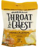 Jakemans Honey and Lemon Throat & Chest Lozenges - Soothing Cough Drops for Sore Throat Relief | 30 Liquid Drop Shape Lozenges - International Shipping - Buy Online on GoSupps.com