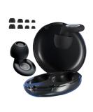 Buy Ear Plugs for Sleeping - Noise Cancelling 30db Silicone Earplugs for Travel Focus & Work - 4 Sizes Available - Black - Buy Online on GoSupps.com