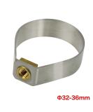 KlickFix Unisex clamp contour adapter clamps silver 32-36 mm EU - Buy Online on GoSupps.com
