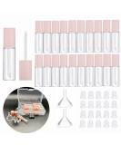3.5ML Mini Pink Lip Gloss Tubes Empty - DIY Lip Gloss Making Kit (20pcs) - Refillable Containers Set for Girls - Buy Online on GoSupps.com