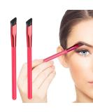 Olakin Multifunctional Eye Brush Set - 2 Angled Eyebrow Brushes for Powder Cream Gel & Wax | Perfect Conceal & Contour Tools - Buy Online on GoSupps.com