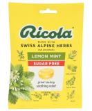 Buy Ricola Throat Drops Sugar Free Lemon Mint #19 - Soothing Relief & Fast Shipping Worldwide - Buy Online on GoSupps.com