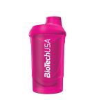 Biotechusa Wave Shaker |Shaker bottle |100% leak -proof |Improved mixing |Durable & safe |Easy to use & clean 600 ml Magenta Magenta unit size (1 -pack) - Buy Online on GoSupps.com