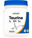 Nutricost Taurine Powder (1KG) - 500 Servings - Buy Online on GoSupps.com