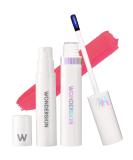 Wonderskin Wonder Blading Peel and Reveal Lip Stain Kit - Pink Transfer Proof Matte Lip Makeup - Sweetheart Kit - Buy Online on GoSupps.com
