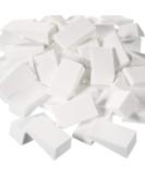 100 Pieces Latex Makeup Foam Wedges | Cosmetic Sponges for Foundation | Beauty Tools (White) - Buy Online on GoSupps.com