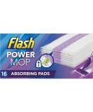 Power Mop Refills - 16 Absorbent Pads for Home Surface Cleaning - Buy Online on GoSupps.com