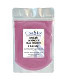 Kaolin Lavender Clay Powder - 100% Pure Natural Cosmetic Grade for Skin Detox & DIY Masks - Heal & Rejuvenate Damaged Skin (1 lb - Buy Online on GoSupps.com