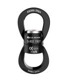 PROND Swing Swivel 35kN - Safest Rotational Device for Children's Web Tree Swing & Aerial Dance - Black - Buy Online on GoSupps.com