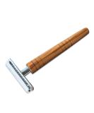 Buy DOM Classic Safety Razor with Olive Wood Handle - Premium Shaving Kit for a Smooth Experience | International Shipping - Buy Online on GoSupps.com