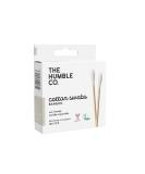 Humble Co. Biodegradable Cotton Swabs - White Plastic-Free Vegan | Eco-Friendly Ear & Makeup Care (10 x 100) - Buy Online on GoSupps.com