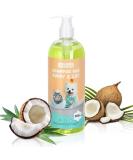 Nobleza Puppy Shampoo - Mild Safe & Non-Toxic Dog & Cat Shampoo for Smooth Fur & Odor Control with Coconut Fragrance (500ml) - Buy Online on GoSupps.com