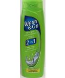 THREE PACKS of Wash & Go 2in1 Shampoo & Conditioner Anti-Dandruff 200ml - Buy Online on GoSupps.com