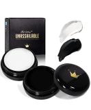 NewBang 2 Pack Concealer Palette Creamy Foundation Makeup Kit - Full Coverage, Lasting Moisturizing, Brightening Pigment - Hides Wrinkles & Lines - Sensitive Skin Safe - White & Black Colors - Buy Online on GoSupps.com