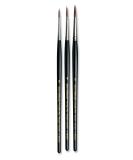 da Vinci Maestro Kolinsky Red Sable Series 10 Watercolor Brush Set - Sizes 3, 4, 5 - Buy Online on GoSupps.com